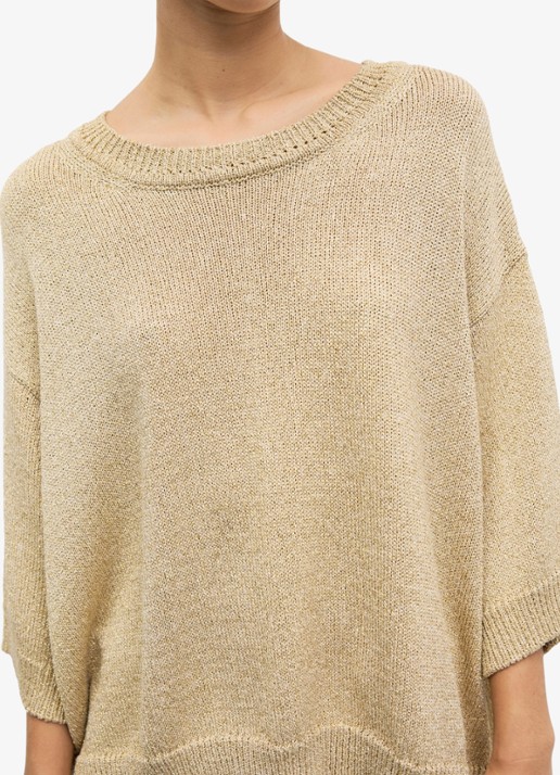 Gerard Darel Roella fijngebreide trui met lurex