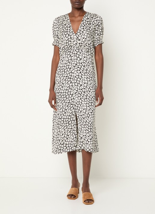 Gerard Darel Rosi midi jurk met bloemenprint