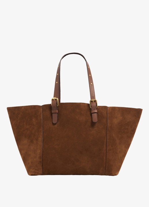 Gerard Darel Simple Bag shopper van suéde