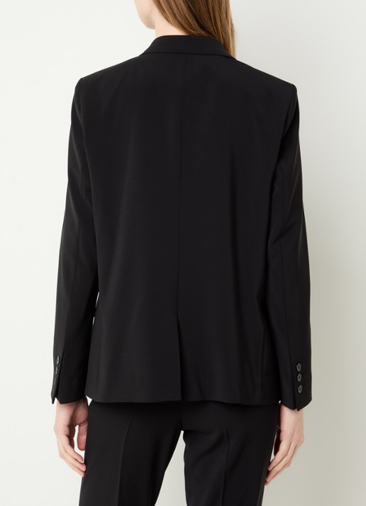 Gerard Darel Taisy blazer met klepzakken - achterkant zwart