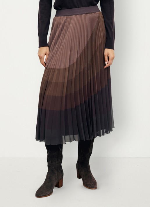 Gerard Darel Taryn midi rok met plooien