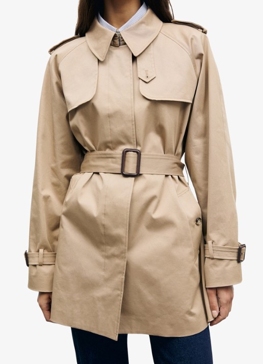 Gerard Darel Vania trenchcoat met ceintuur