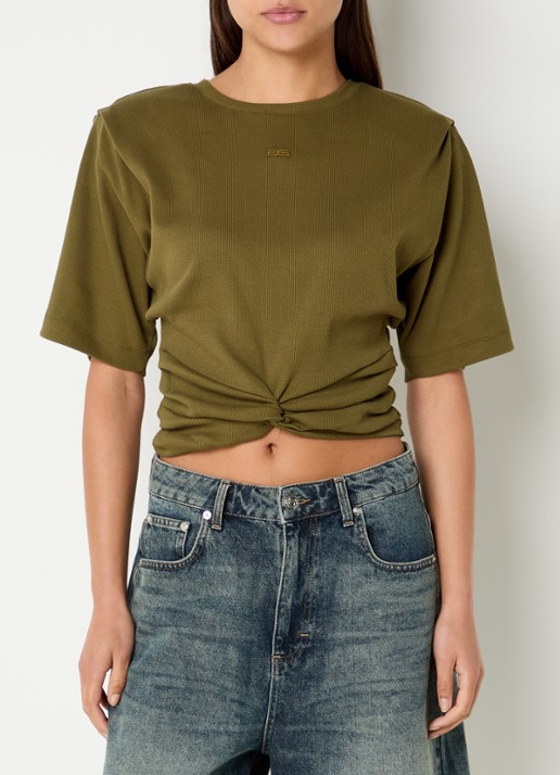 Gestuz Betty top met schoudervulling