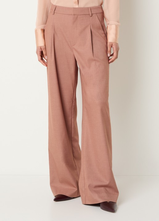 Gestuz GZpaula high waist loose fit pantalon met steekzakken