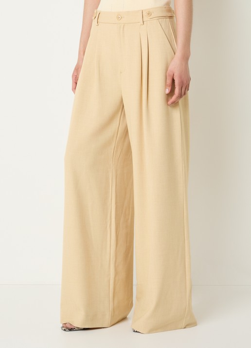 Gestuz GZstacy high waist loose fit pantalon met steekzakken