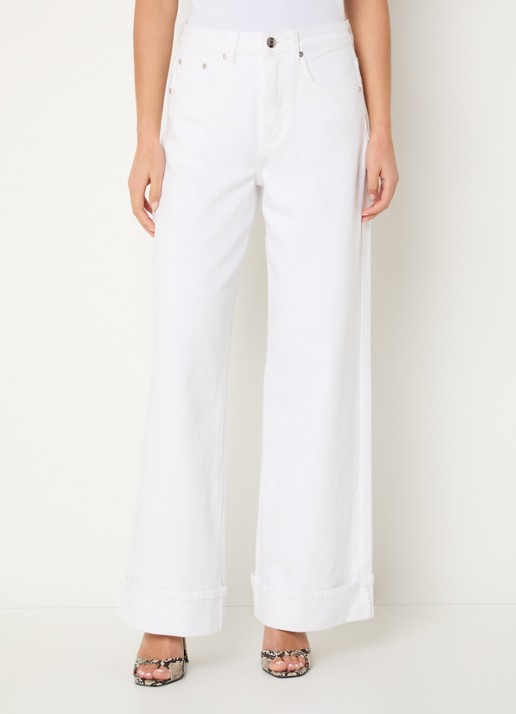 Gestuz Livia high waist loose fit jeans met gekleurde wassing