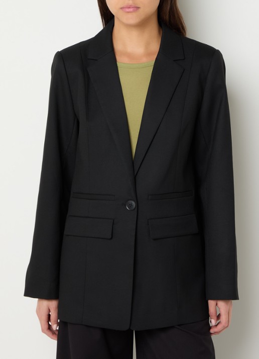 Gestuz Paula blazer met klepzakken