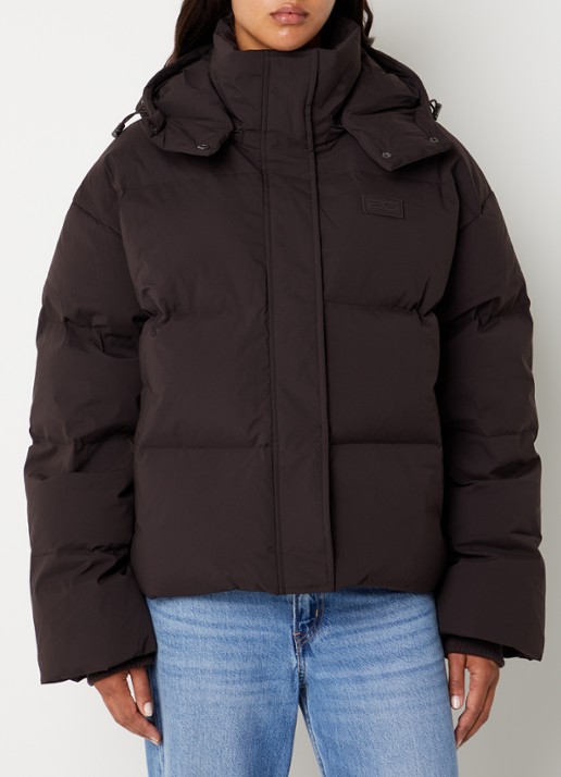 Gestuz Roa puffer jack met donsvulling en steekzakken