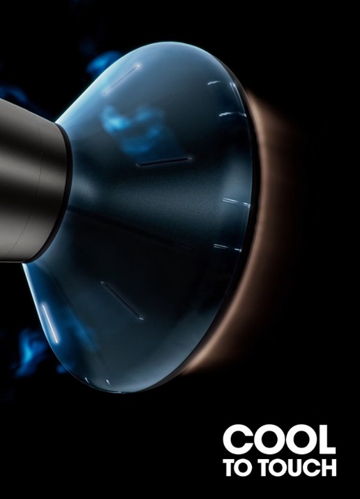 ghd Curl Diffuser voor ghd Speed hair dryer - detail 4 zwart