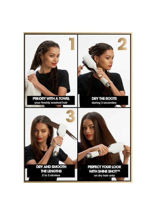 ghd Duet Style Professional 2-in-1 Hot Air Styler - stijltang - detail 5 wit