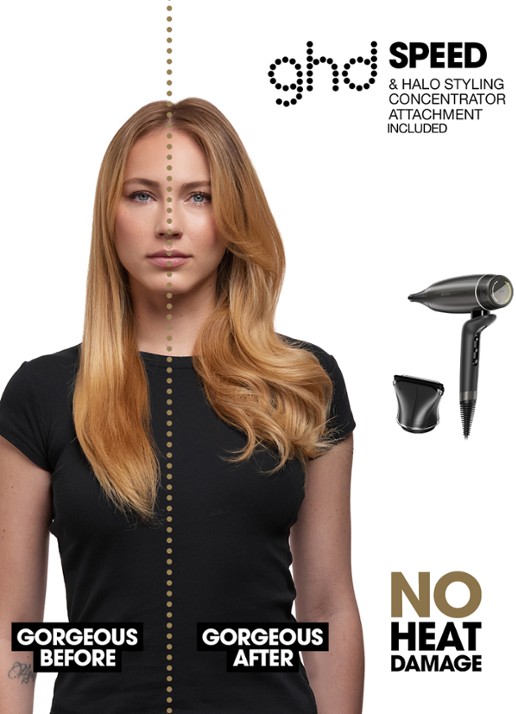 ghd ghd Speed - ultrasnelle ionische föhn  - detail 8 titanium zwart