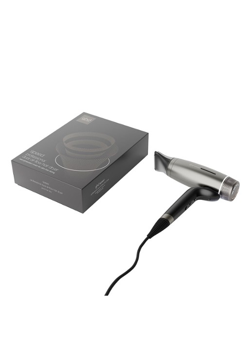 ghd ghd Speed - ultrasnelle ionische föhn  - voorkant 3 titanium zwart