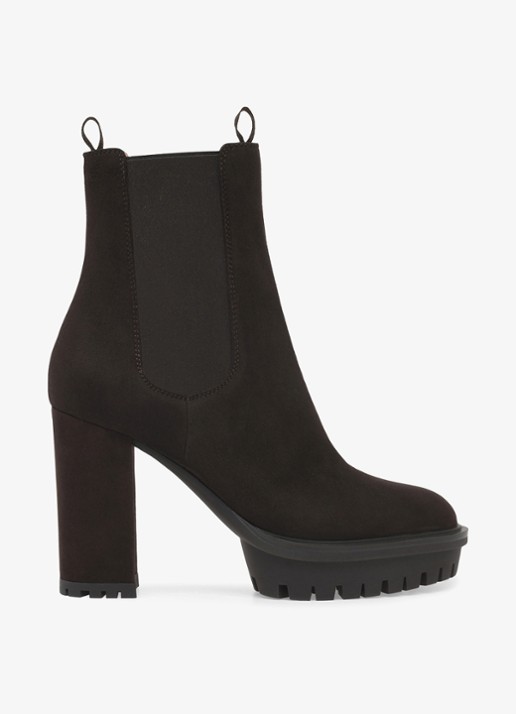 Gianvito Rossi Barry chelsea boot van suède