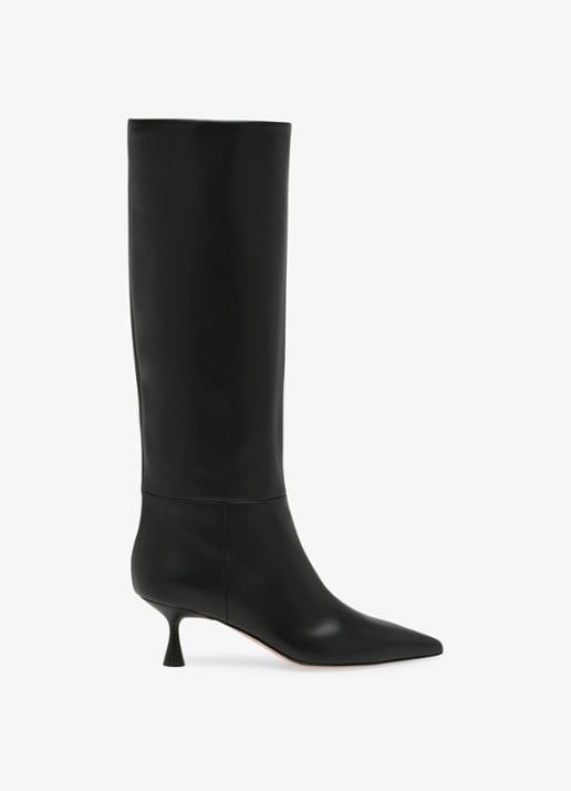 Gianvito Rossi Joyce overknee laars van kalfsleer