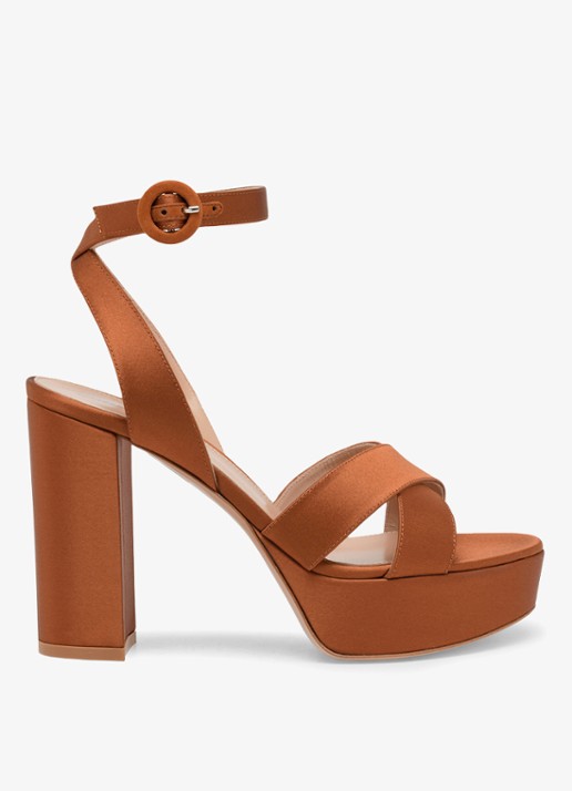 Gianvito Rossi Sabrina sandalette van satijn