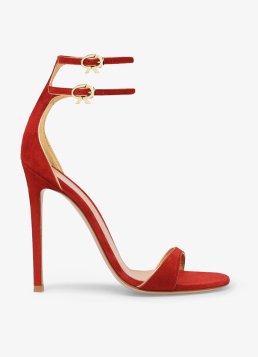Gianvito Rossi Victorine sandalette van suède