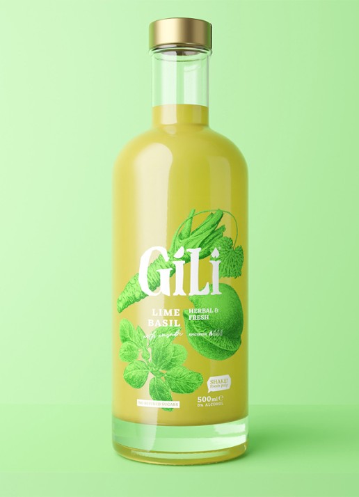 GiLi Kruidige Wasabi Elixer 500 ml - voorkant 3 undefined