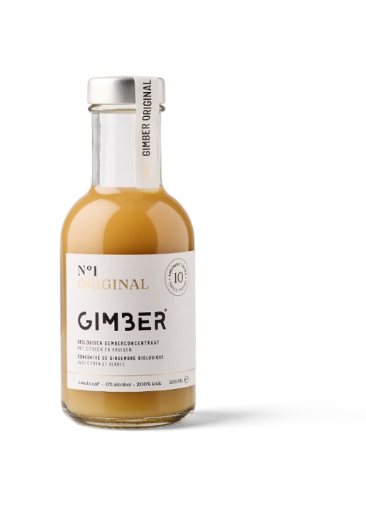 GIMBER Gember concentraat alcoholvrij 200 ml