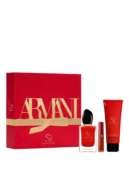 Giorgio Armani Beauty Sì Passione Set - Limited Edition parfumset - voorkant undefined