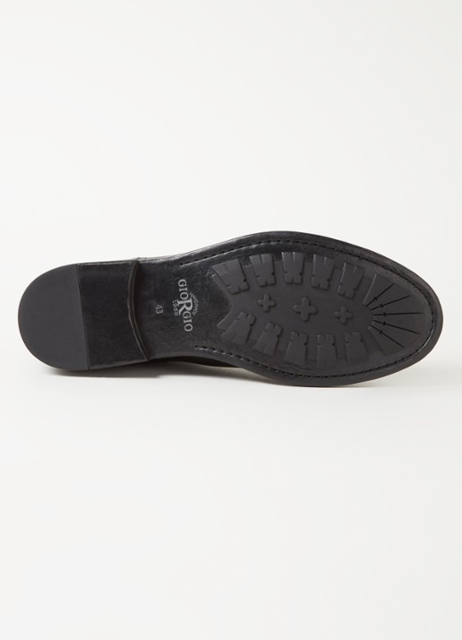 Giorgio Chelsea boot van leer - detail 3 zwart