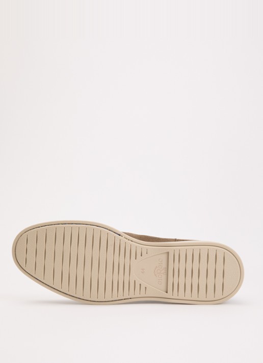 Giorgio Chelsea boot van suède - detail 4 taupe