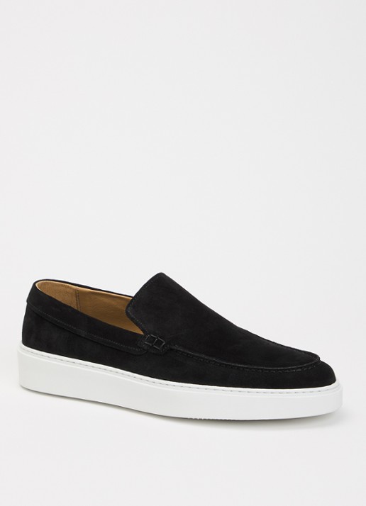 Giorgio Clean Cup slip-on van suède