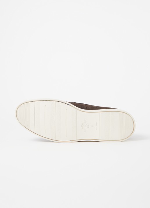 Giorgio Loafer van suéde  - detail 9 donkerbruin