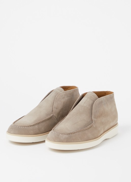 Giorgio Loafer van suéde  - detail 6 zand