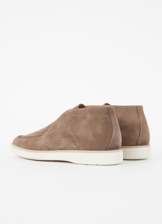 Giorgio Loafer van suéde  - achterkant 5 bruin
