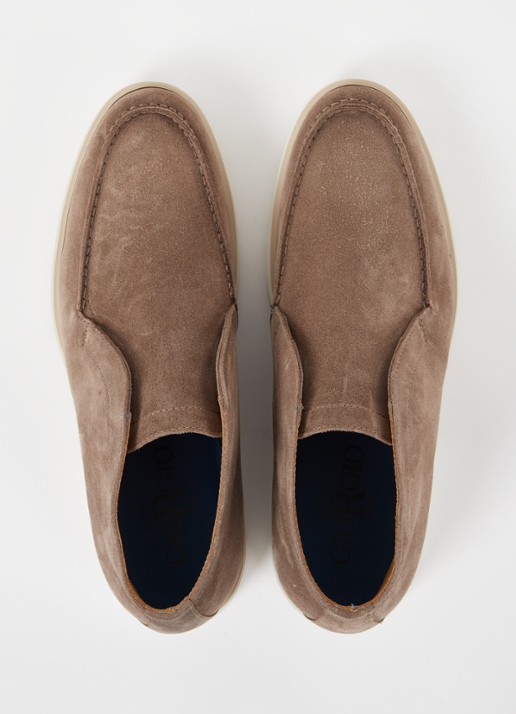 Giorgio Loafer van suéde  - detail 11 bruin