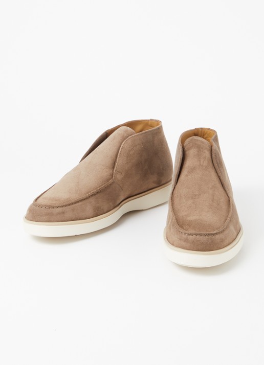 Giorgio Slip-on van suède - detail 4 bruin