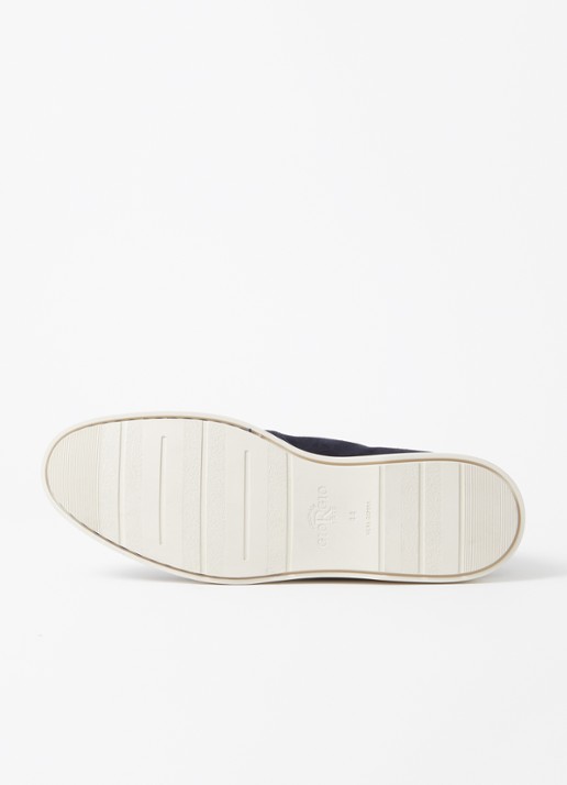 Giorgio Slip-on van suéde  - detail 6 donkerblauw