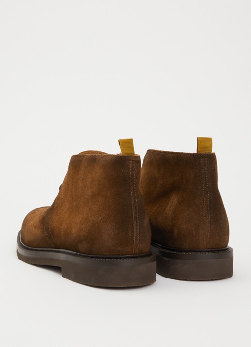 Giorgio Veterboot van suède - achterkant 3 bruin