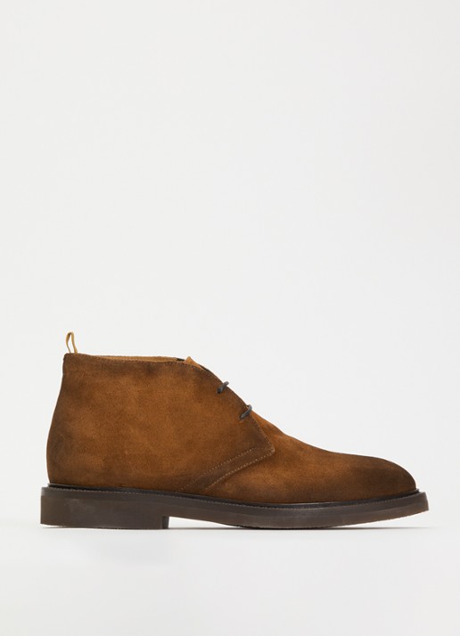 Giorgio Veterboot van suède - voorkant 4 bruin