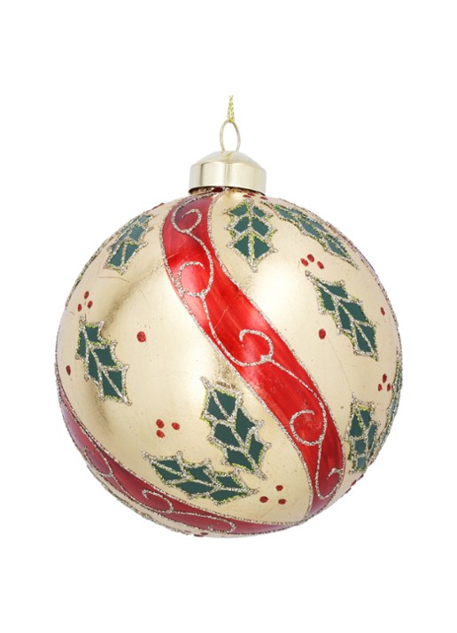 Gisela Graham Hulst kerstbal 10 cm