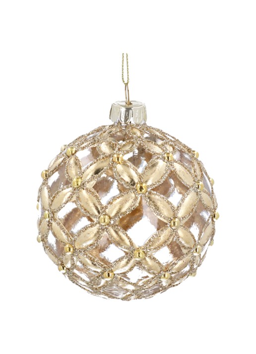 Gisela Graham Kerstbal 8 cm