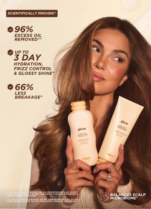Gisou Honey Gloss Ceramide Therapy Hydrating  Conditioner - conditioner - achterkant 7 undefined