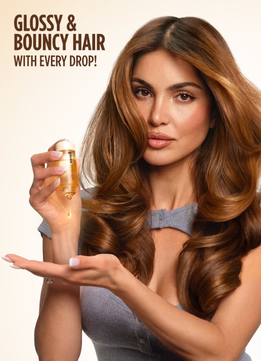 Gisou Honey Gloss Collagen Drops Hair Oil - haarolie - achterkant 7 undefined