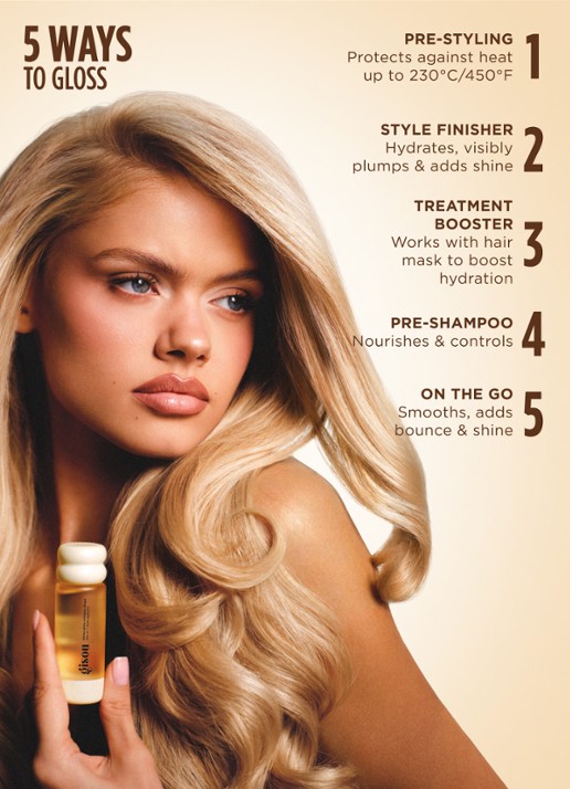 Gisou Honey Gloss Collagen Drops Hair Oil - haarolie - detail 6 undefined