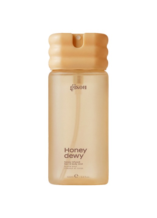 Gisou Honey Infused Hair and Body Mist  - haar- en bodymist - voorkant 6 mist honeydew