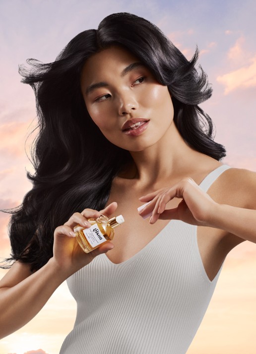 Gisou Honey Infused Hair Perfume - haarparfum - achterkant 7 wildflower honey