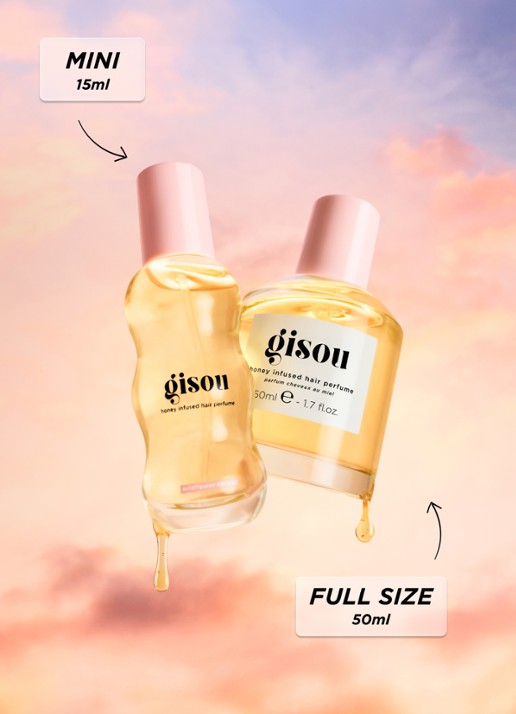 Gisou Honey Infused Hair Perfume - haarparfum - detail 3 wildflower honey