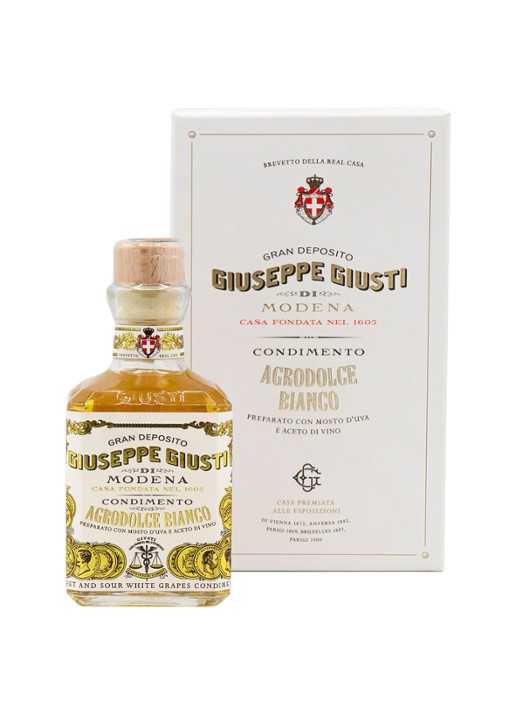 Giusti Agrodolce Bianco witte balsamicoazijn 100ml