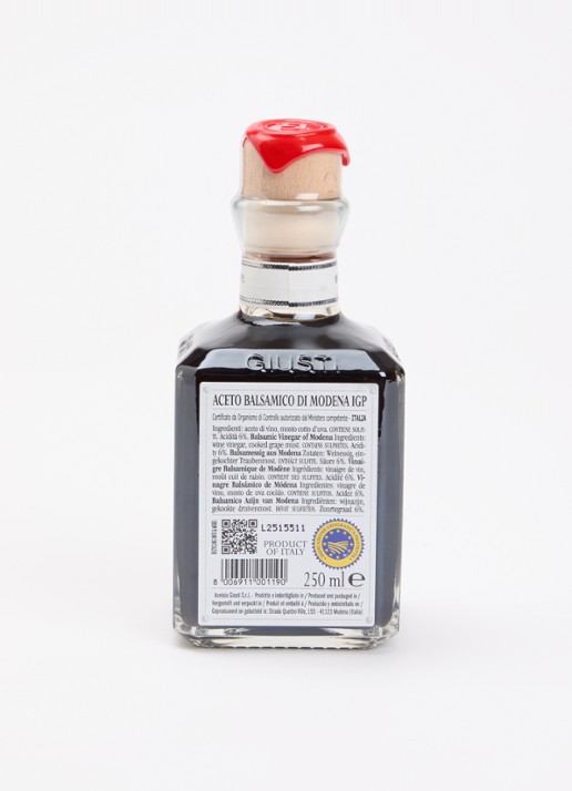 Giusti Balsamico di Modena 1 Medaglie balsamicoazijn 250 ml - voorkant 2 undefined