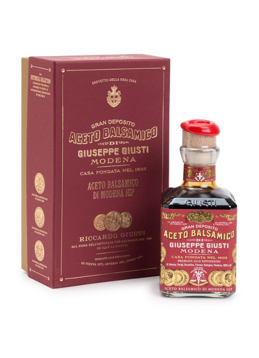 Giusti Balsamico di Modena 3 Medaglie balsamicoazijn 250 ml - voorkant 2 undefined