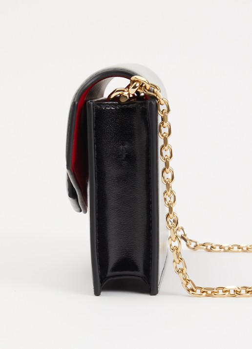 Givenchy Antigona clutch van kalfsleer met afneembare schouderriem - detail 2 zwart