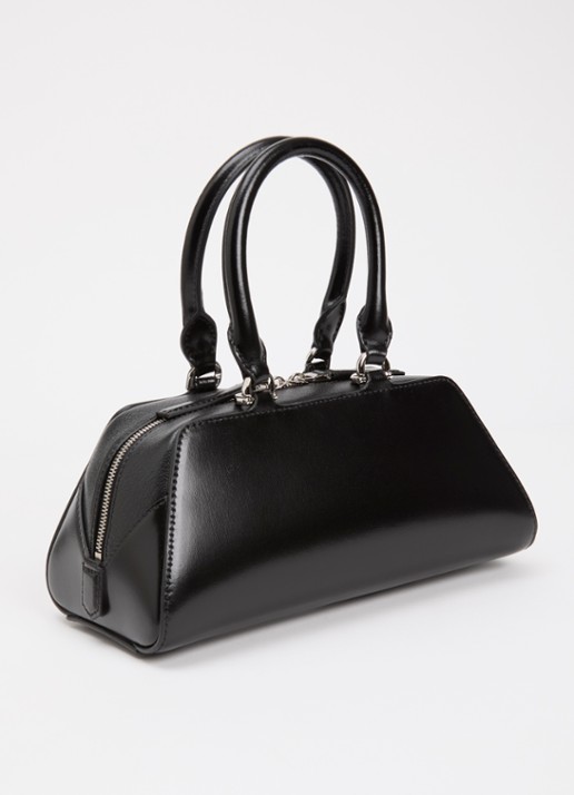 Givenchy Antigona East West Mini handtas van kalfsleer met afneembare schouderriem  - achterkant 8 zwart