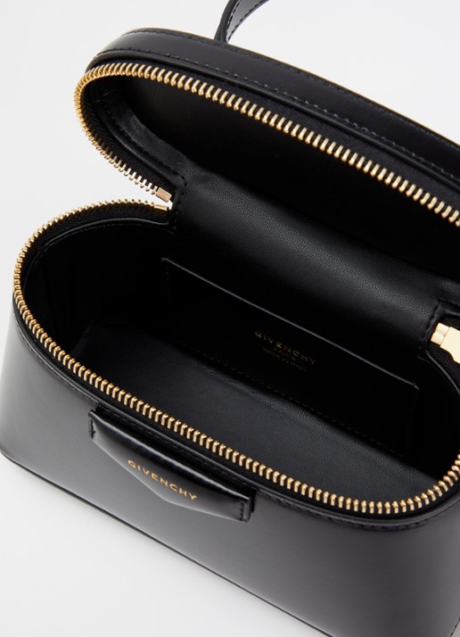 Givenchy Antigona handtas van kalfsleer met afneembare schouderriem  - detail 5 zwart