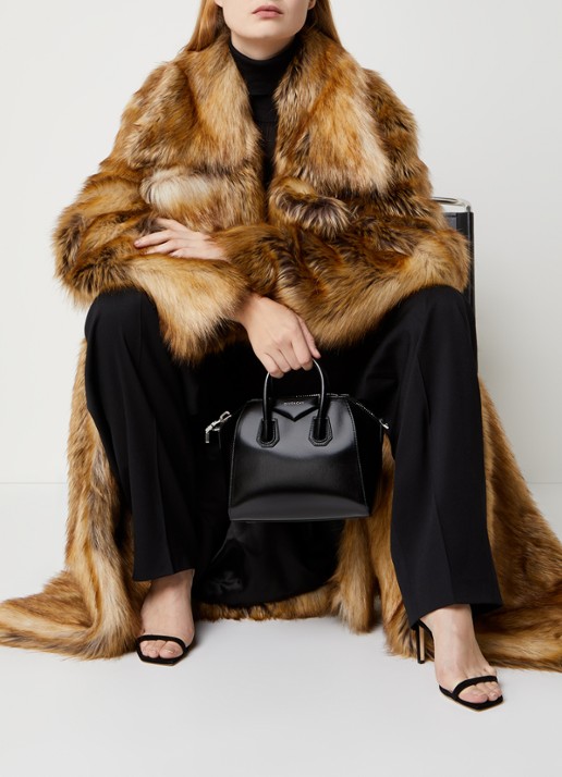 Givenchy Antigona Mini handtas van kalfsleer - voorkant 3 zwart