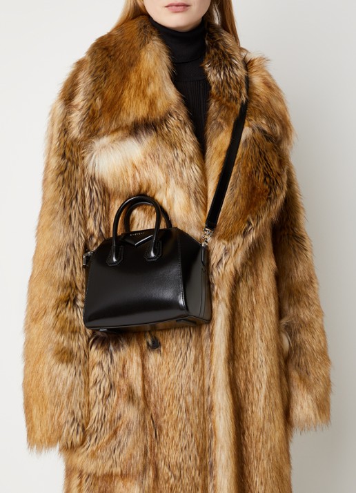 Givenchy Antigona Mini handtas van kalfsleer - voorkant 4 zwart